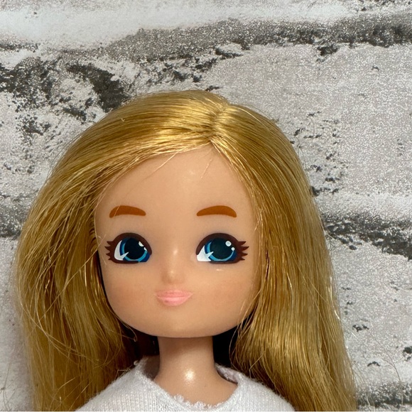 Arklu Sophia Birthday Girl Toy 7 in. Shirt Leggings Blonde Hair Blue Eyes - Picture 2 of 8